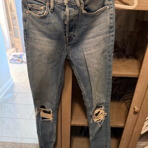 Cotton Citizen Ripped Denim Jeans